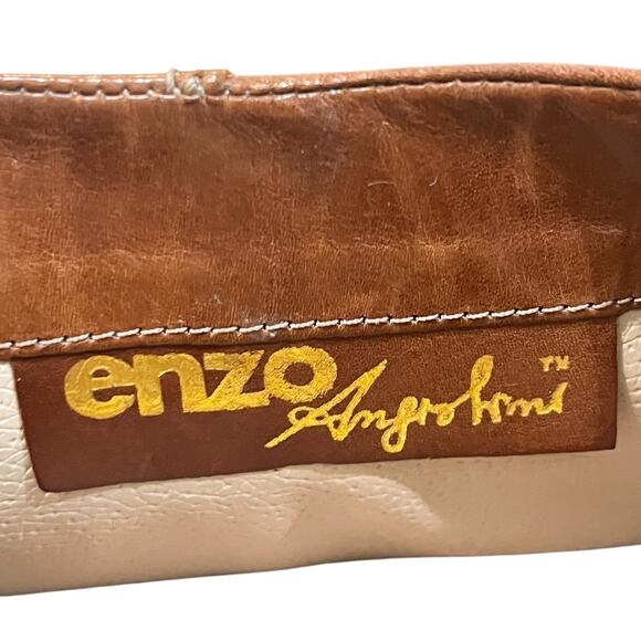 Enzo Angiolini Boots Womens Size 8 Brown Leather Y-Harness Knee High Buckle - Picture 11 of 11